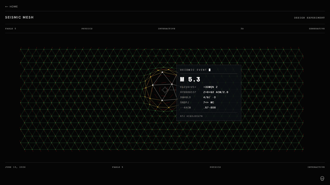 Seismic Mesh